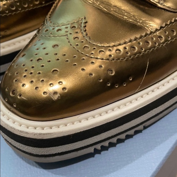 PRADA LACE UP OXFORD - Picture 3 of 8